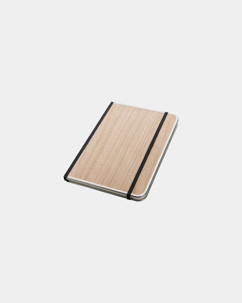 Libreta A5 cubierta de madera FSC Treeline para personalizar