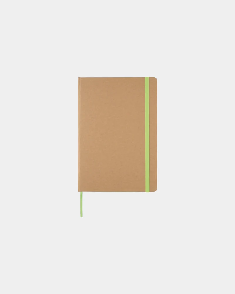 Libreta kraft A5 papel reciclado para personalizar