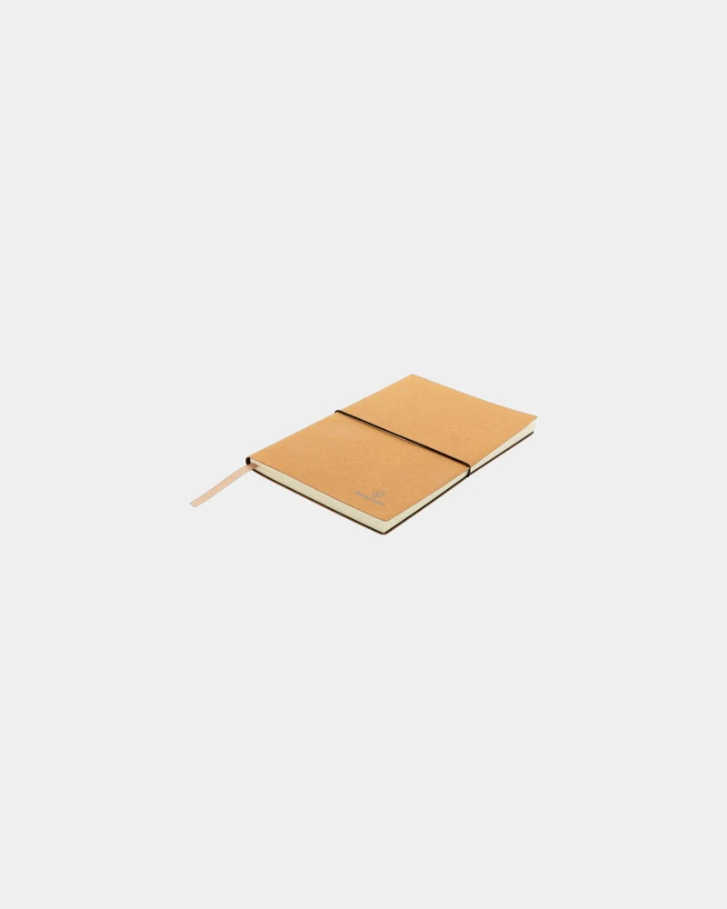 Libreta A5 cuero reciclado GRS para personalizar