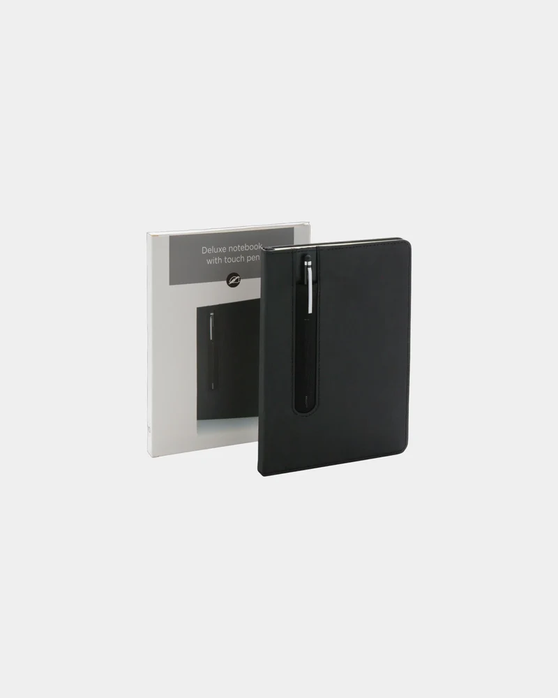 Libreta A5 tapa dura PU con stylus para personalizar