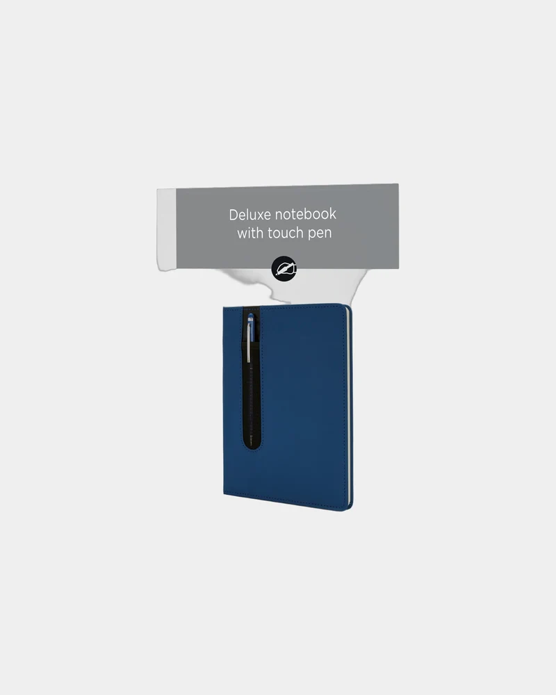 Libreta A5 tapa dura PU con stylus para personalizar