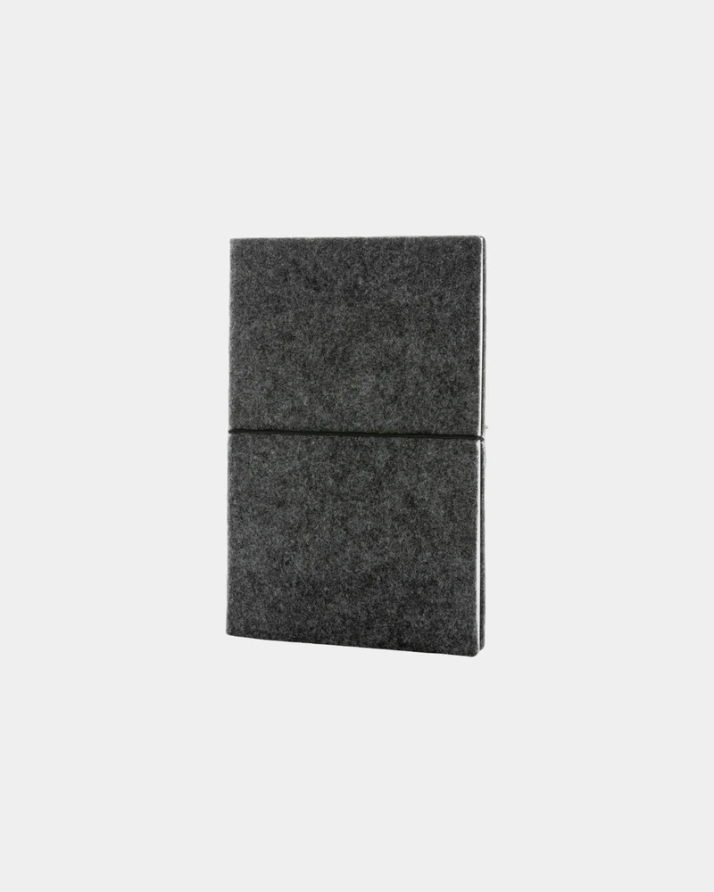 Libreta A5 fieltro reciclado GRS para personalizar