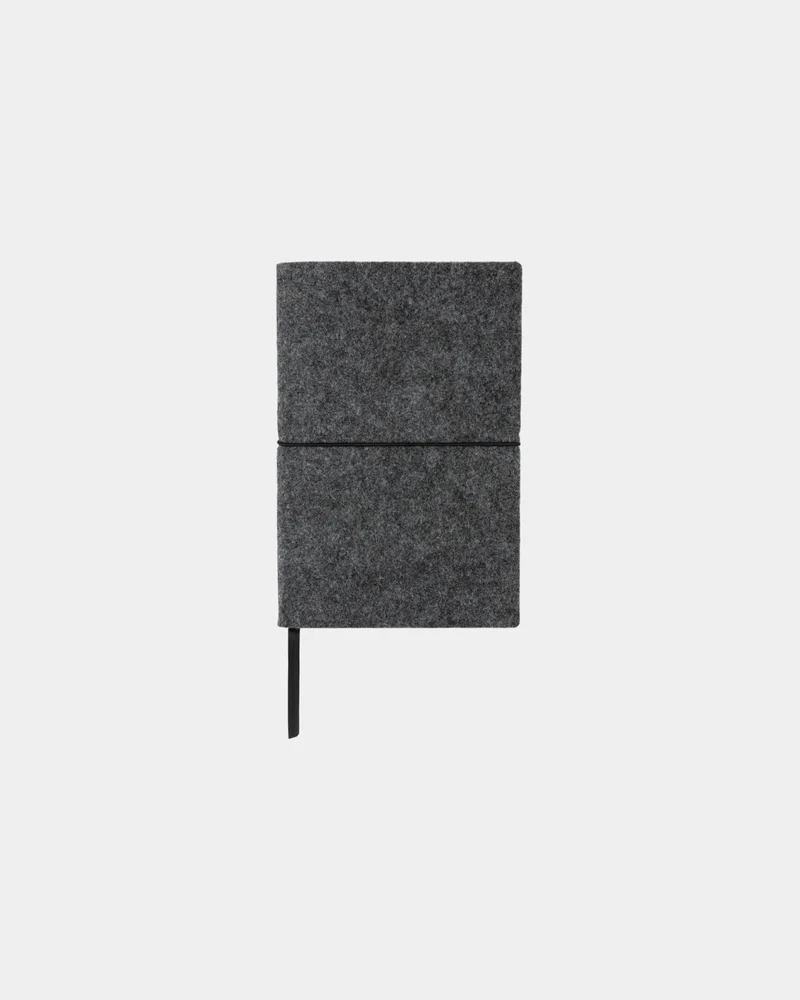 Libreta A5 fieltro reciclado GRS para personalizar