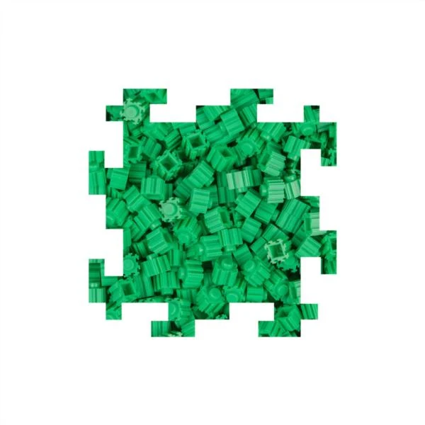 Bloques Pix Brix 500 Piezas Color Verde Medium Series Pixel Art