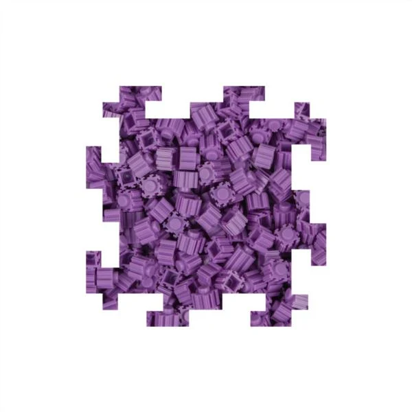 Bloques Pix Brix 500 Piezas Color Morado Medium Series Pixel Art