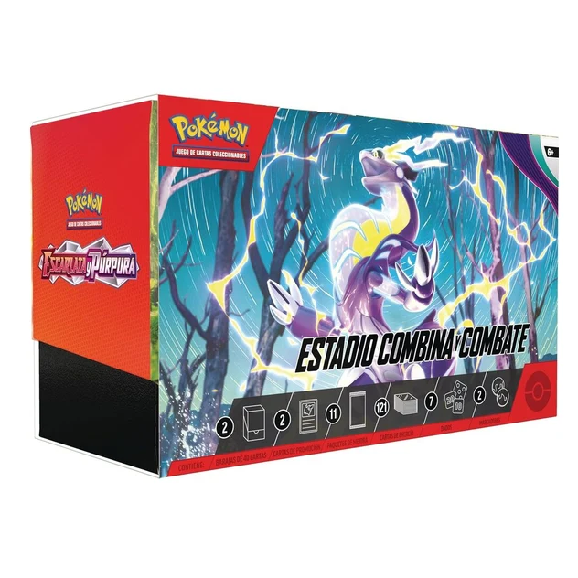 Estadio Combina y Combate Escarlata y Púrpura | Scarlet & Violet sv1