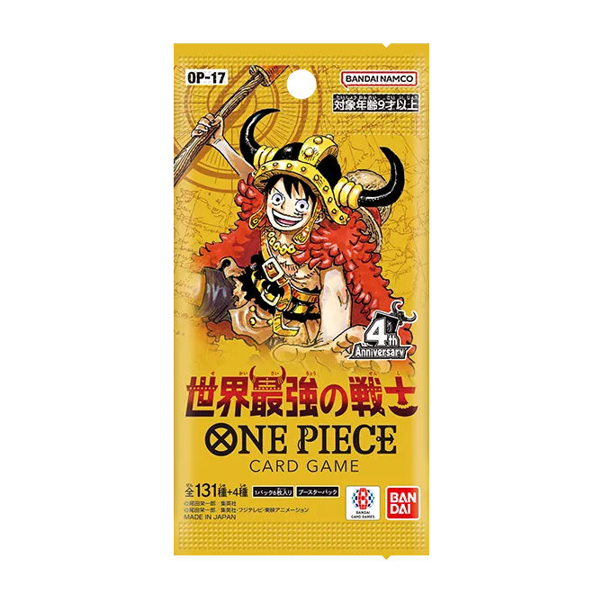 One Piece Sobre OP17 The World's Strongest Warriors