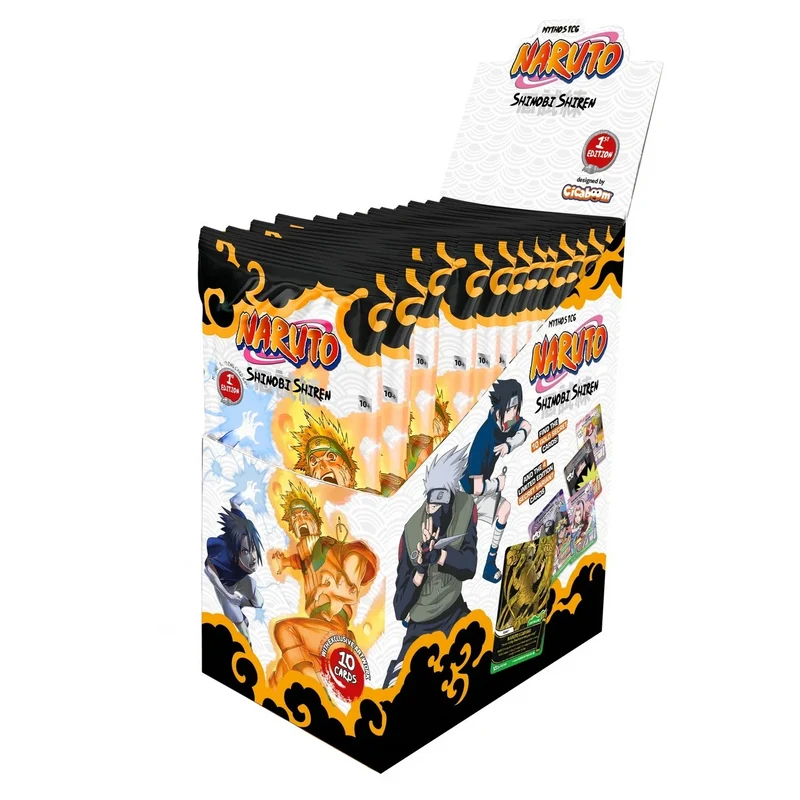 Naruto Mythos TCG | 24 Sobres Booster Box Set 2 Shinobi Shiren 1st Edition
