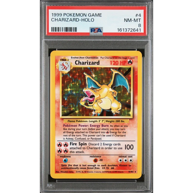 Charizard (BS 4) Base Set Unlimited