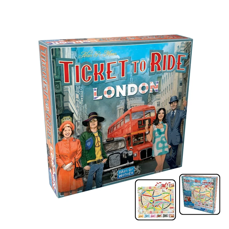 JUEGO DE MESA, TICKET TO RIDE LONDRES