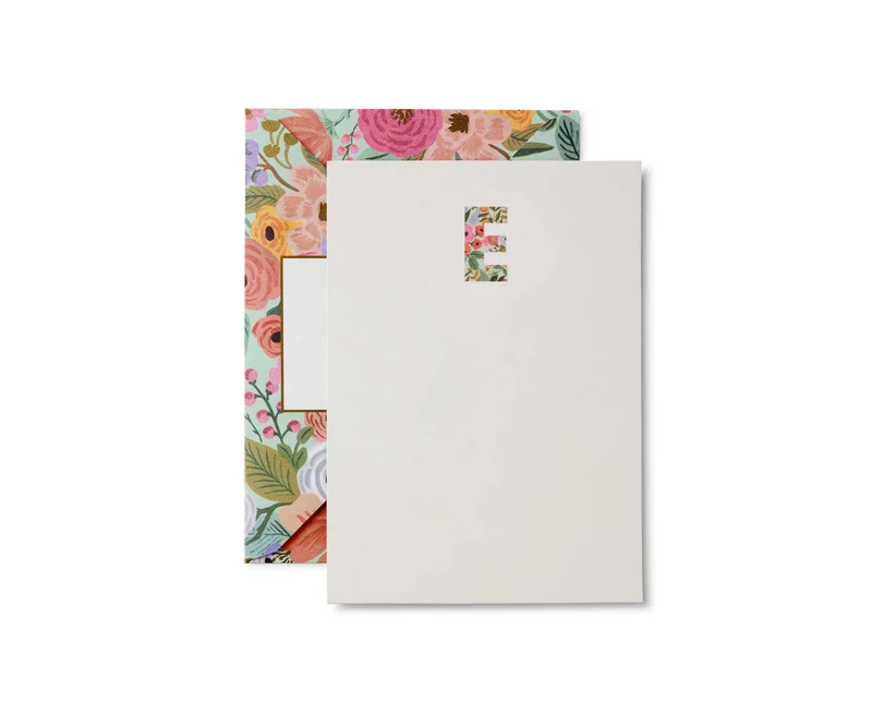 Set de escritura de cartas con Iniciales de A a Z - Rifle Paper Co.