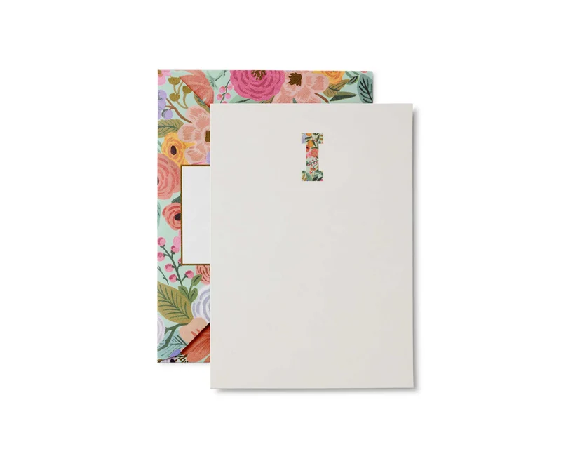 Set de escritura de cartas con Iniciales de A a Z - Rifle Paper Co.