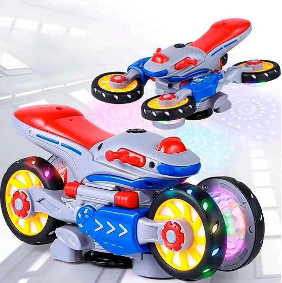 Moto Giratoria con Luz y Sonido