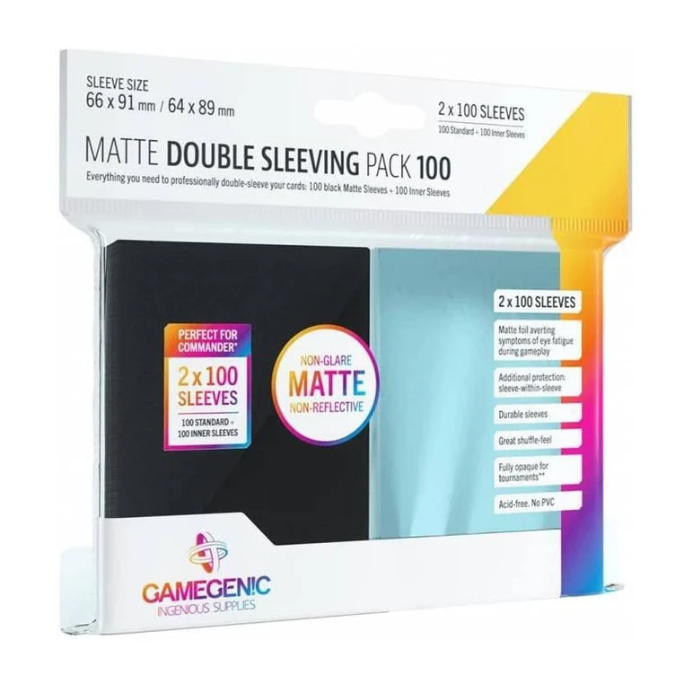 GAMEGEN!C Matte Double Sleeving Pack (100)