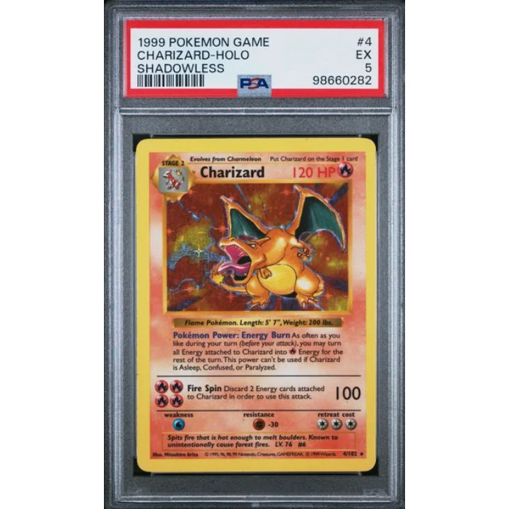 Charizard (BS 4) Base Set Shadowless