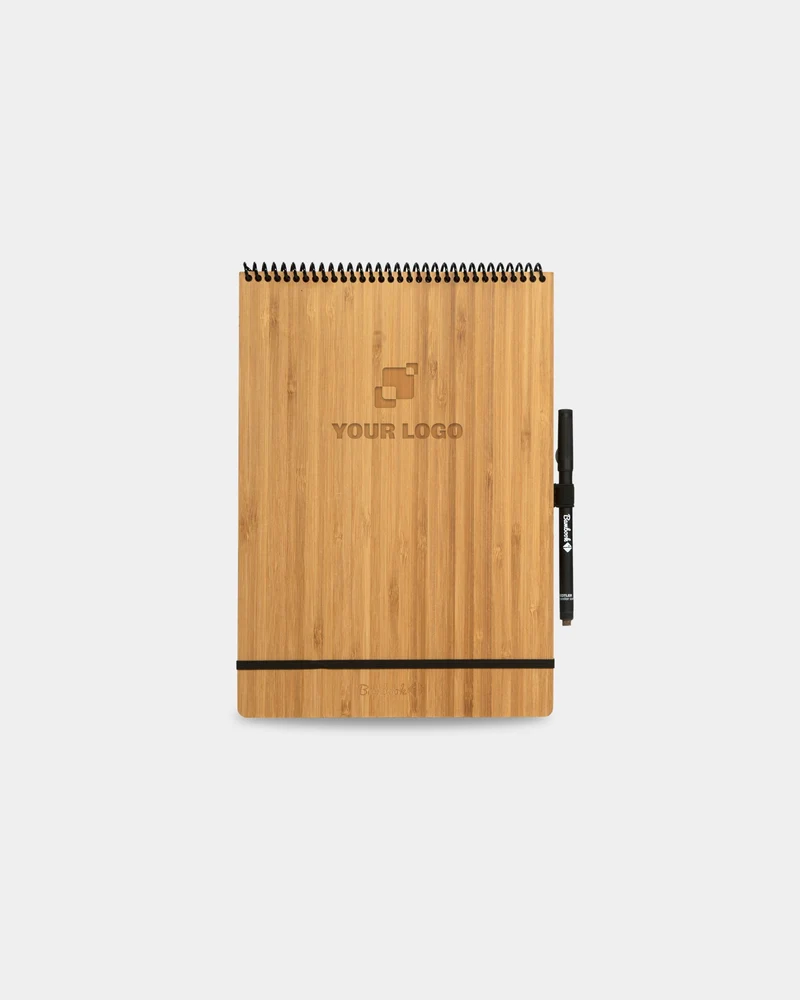 Libreta bambú Bambook A5 grabado láser para personalizar