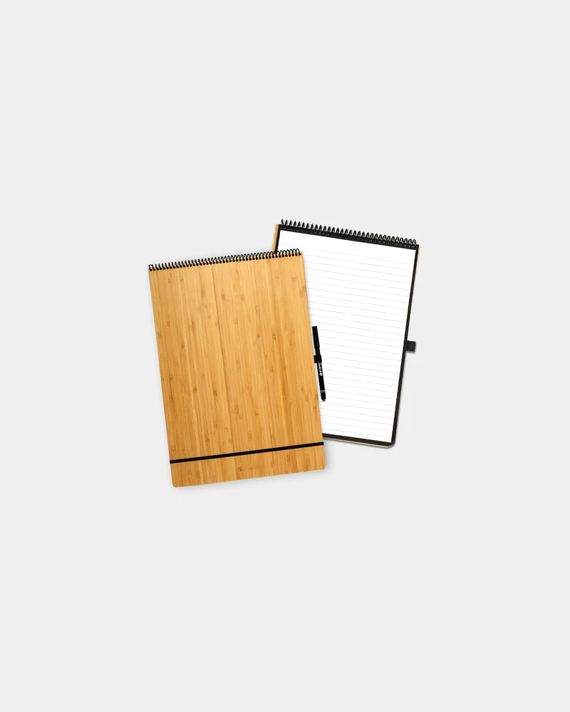 Libreta bambú Bambook A5 grabado láser para personalizar