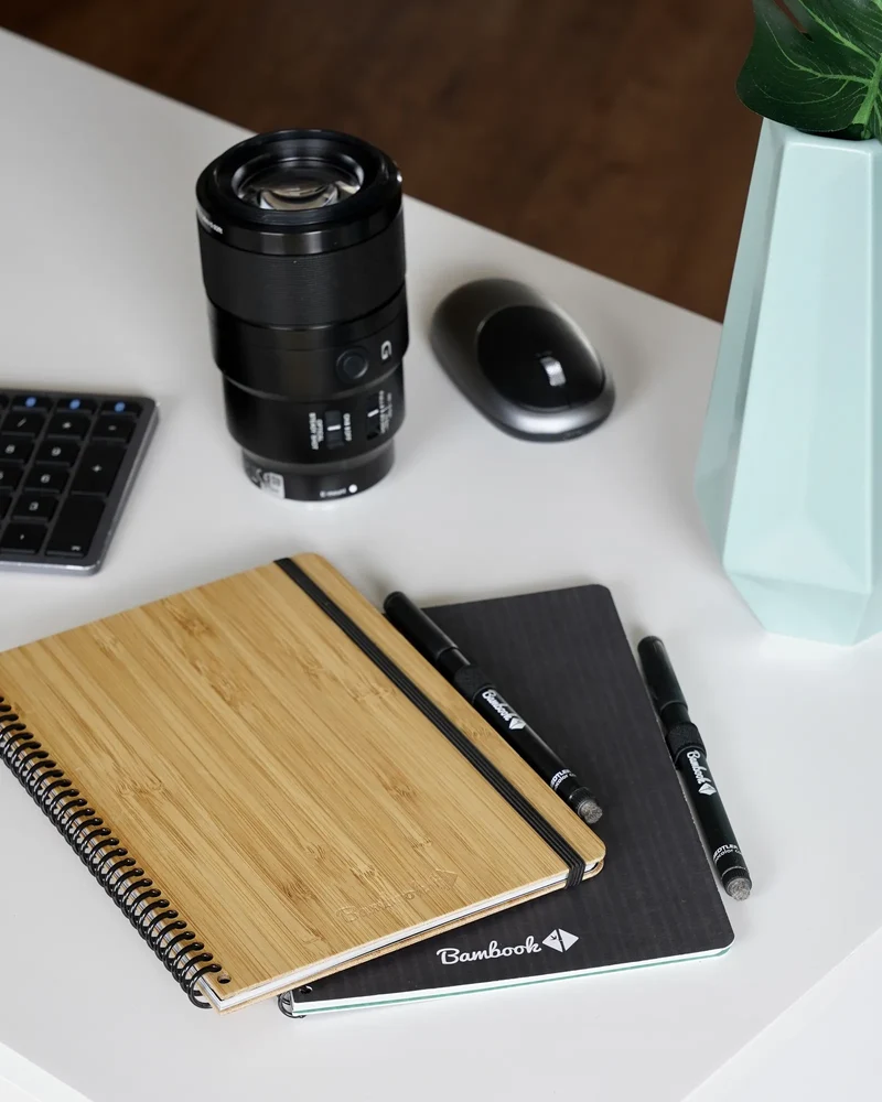 Libreta bambú Bambook Classic A6 para personalizar
