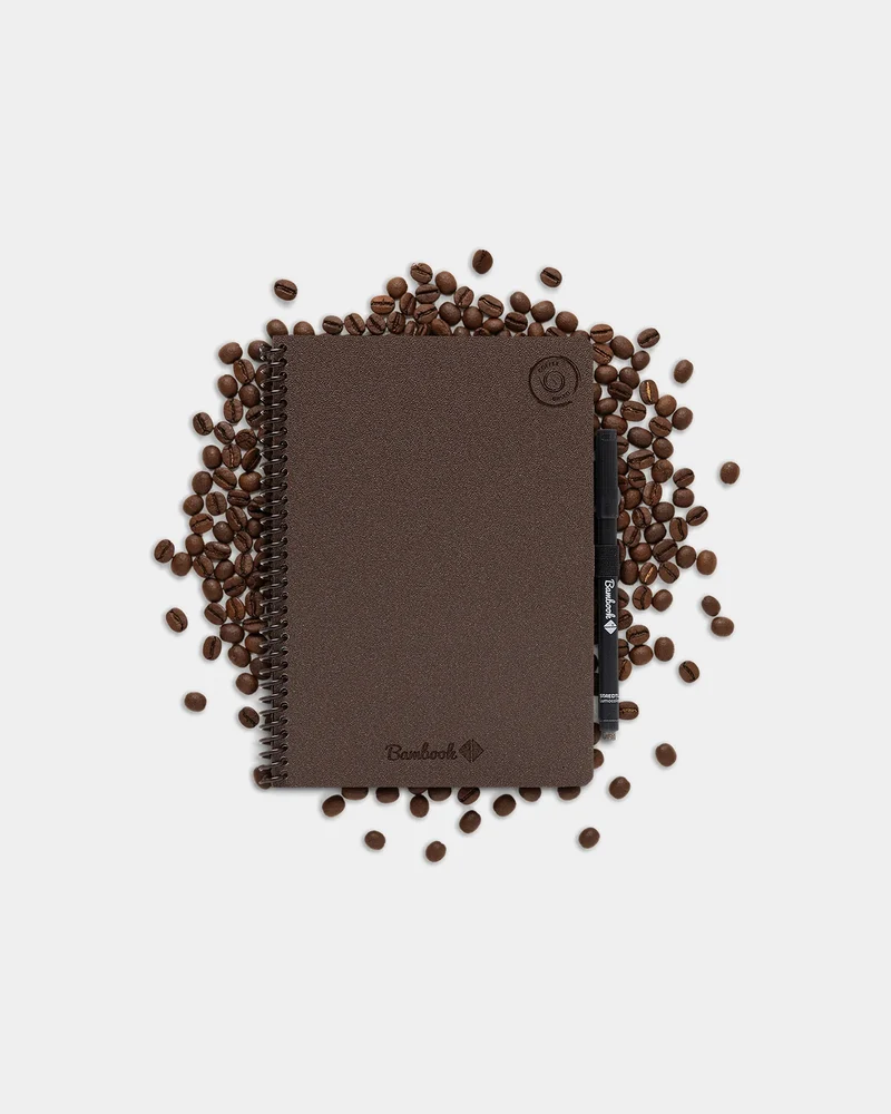 Libreta reciclada Bambook Coffee Based A5 para personalizar