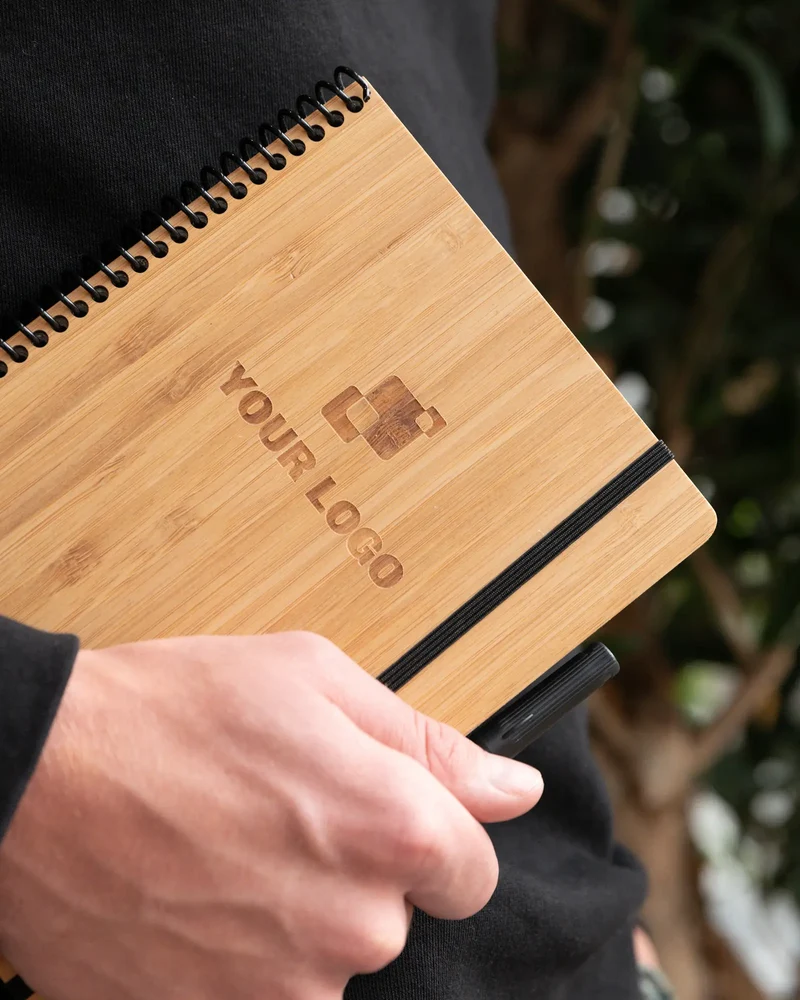 Libreta bambú Bambook Classic A5 para personalizar