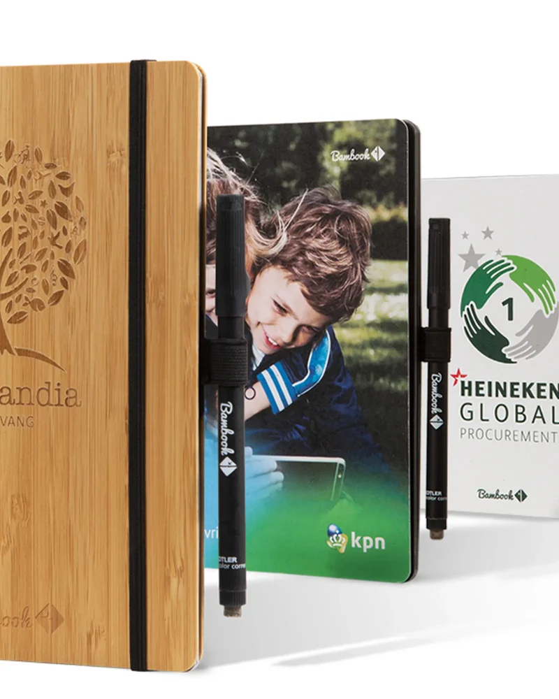 Libreta bambú Bambook Classic A5 para personalizar