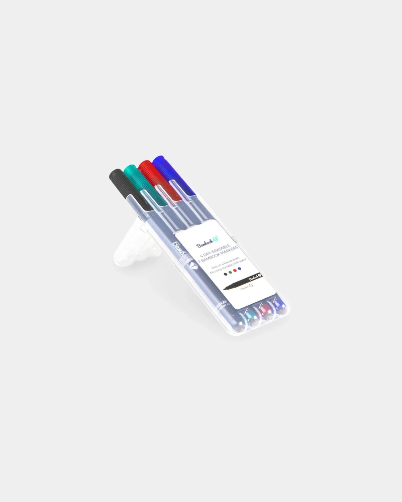 Set de rotuladores Bambook 4 colores para personalizar