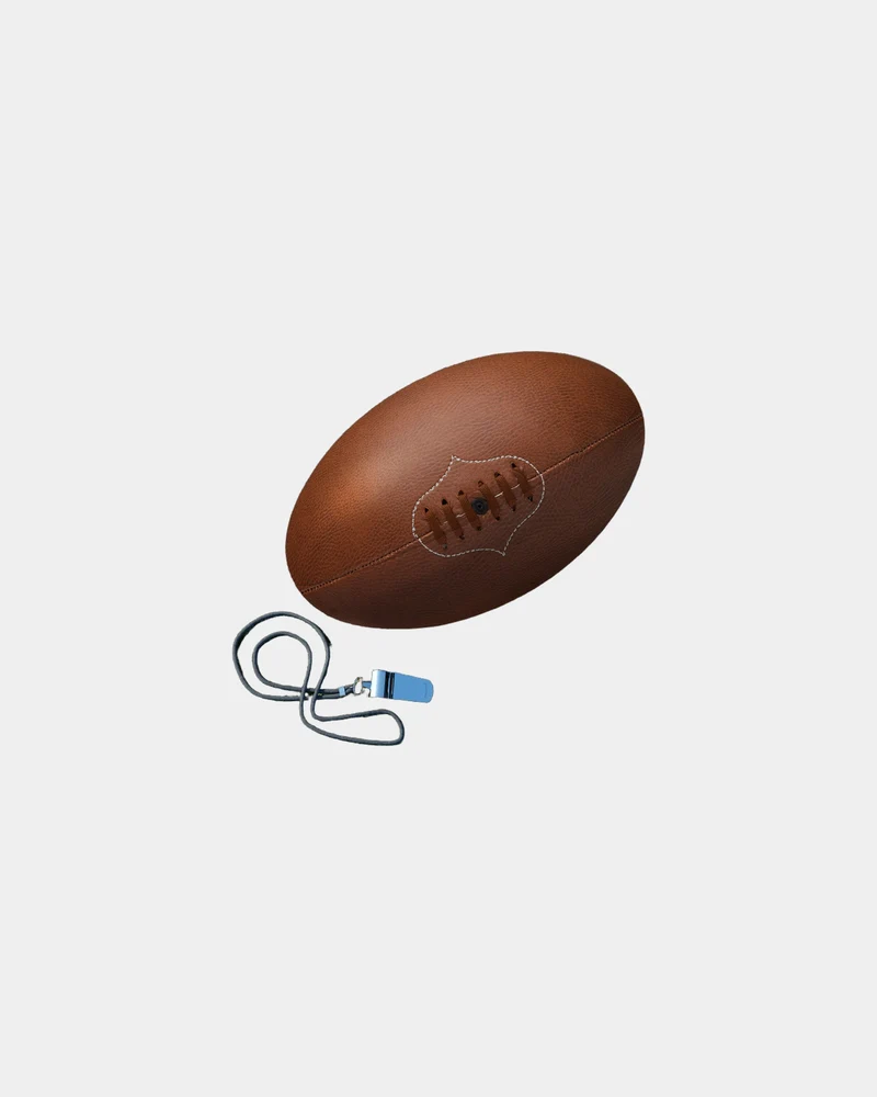 Balón de rugby PU estilo retro para personalizar