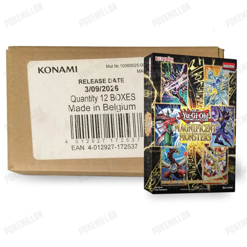 YuGiOh! | Case 12 Cajas Magnificent Monsters