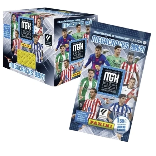 Caja 50 Sobres Megacracks 2026/27 Panini