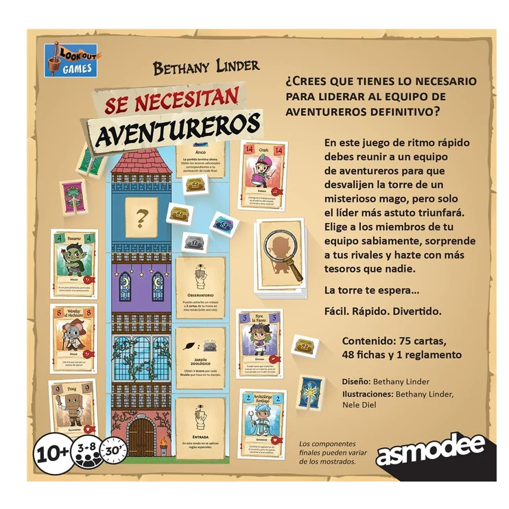 Juego Mesa | Se Necesitan Aventureros