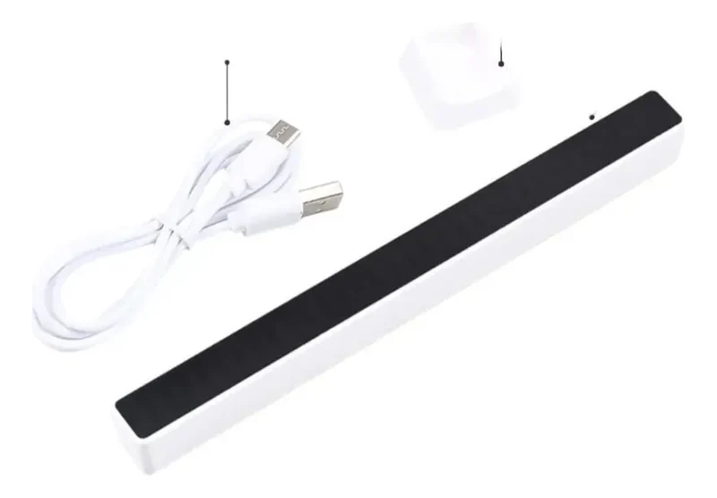Barra Luz Led Audio Rítmica Gamer 18cm