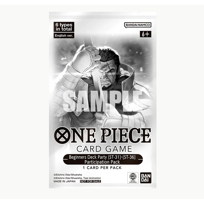 One Piece Sobre Beginners Deck Party ST-31 - ST-36 Participation Pack