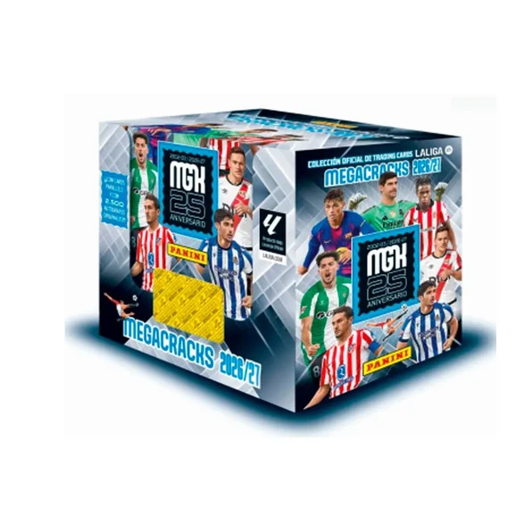 Caja 50 Sobres Megacracks 2026/27 Panini