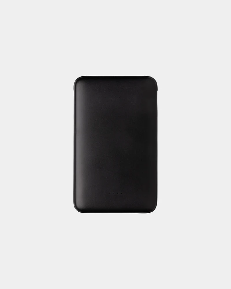 Power bank 5000 mAh con cables integrados para personalizar