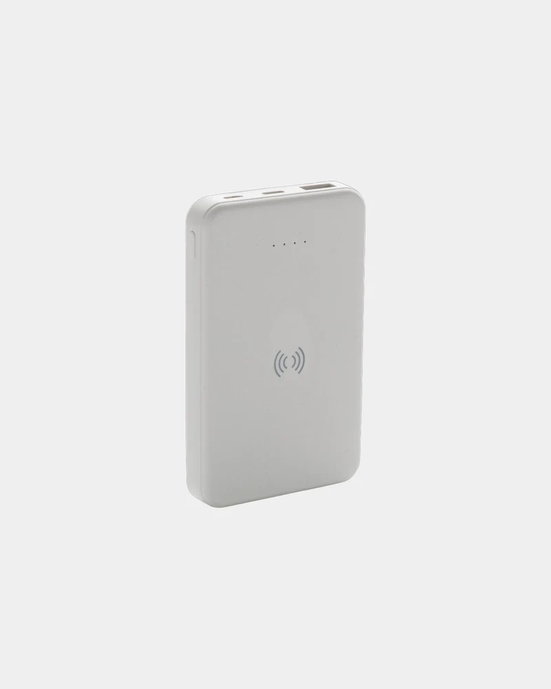 Power bank plástico reciclado 5000mAh para personalizar