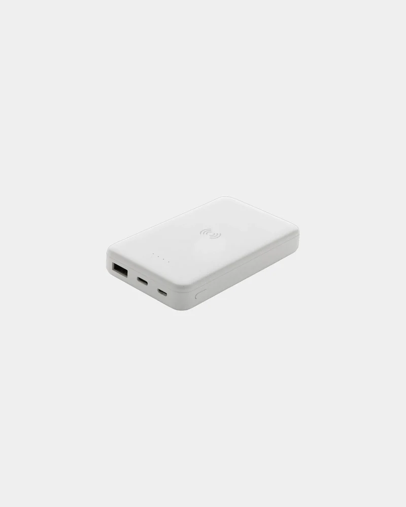 Power bank plástico reciclado 5000mAh para personalizar