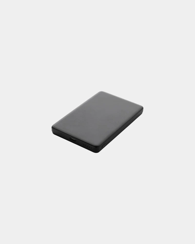 Power bank aluminio reciclado 5000 mAh para personalizar