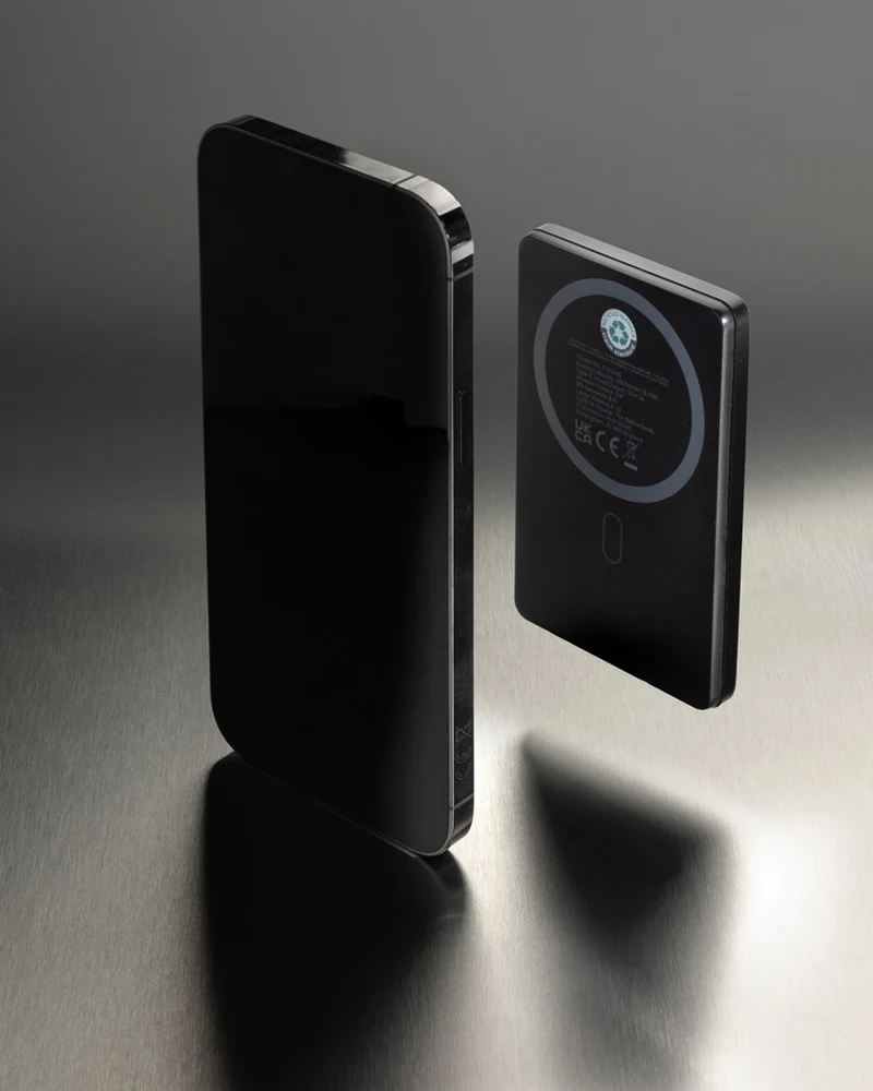 Power bank aluminio reciclado 5000 mAh para personalizar