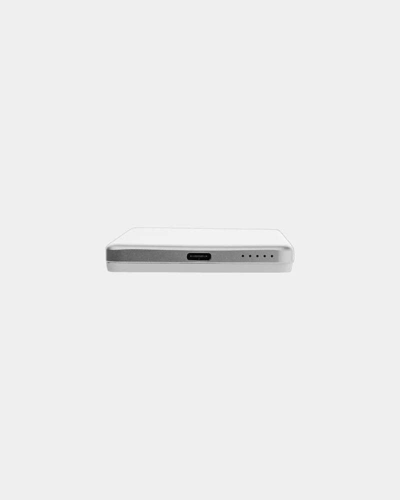 Power bank aluminio reciclado 5000 mAh para personalizar
