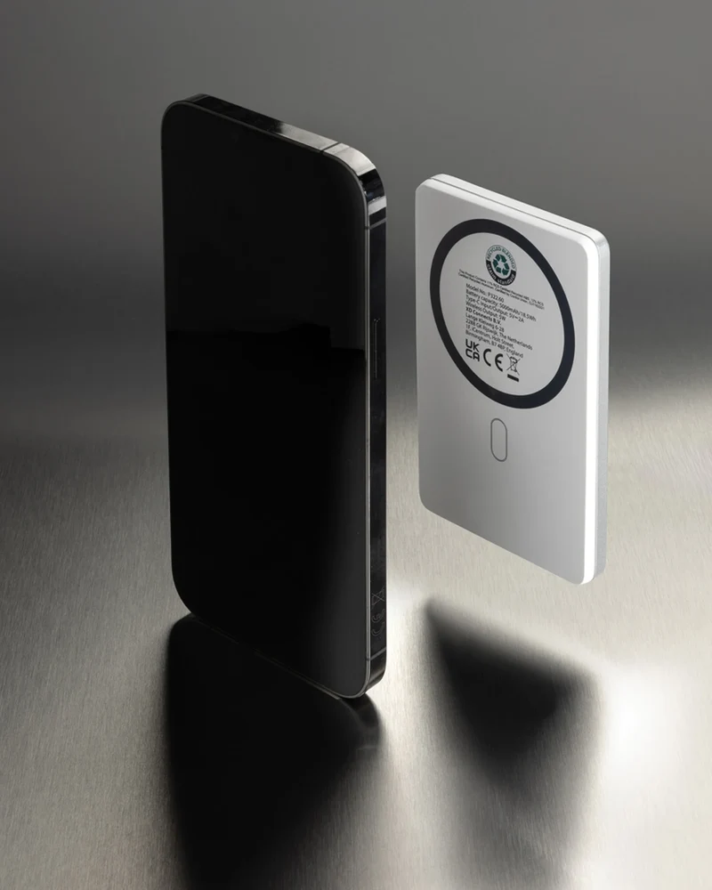 Power bank aluminio reciclado 5000 mAh para personalizar