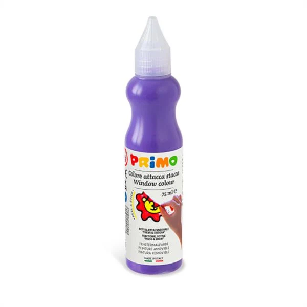 Bote Pintura Removible Para Hacer Pegatinas 75ml Morado