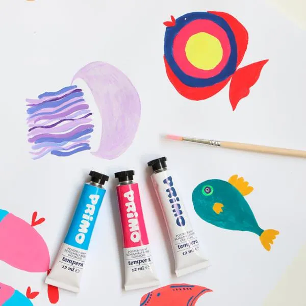 Maletín Artista Tubos Pintura + Acuarela + Accesorios Primo
