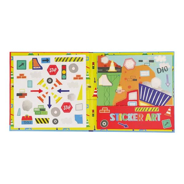 Libro Pegatinas Olor Construcción Floss And Rock