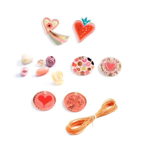 Perlas De Corazones 285 Cuentas