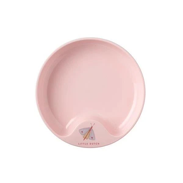 Plato Antideslizante Little Dutch Flores y Mariposas