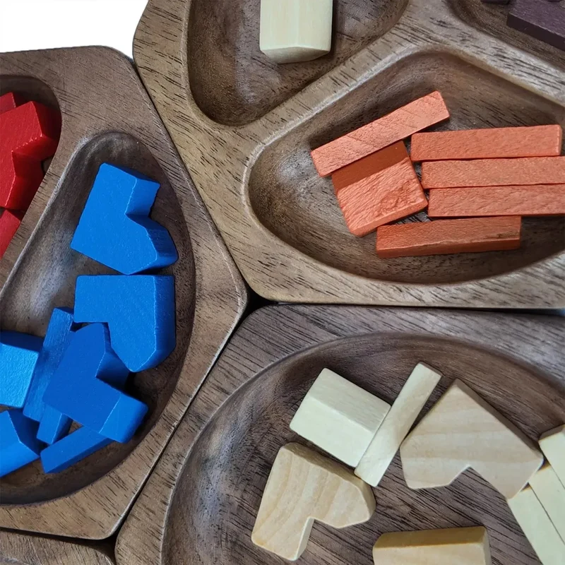 Magnetic Wood Token Trays
