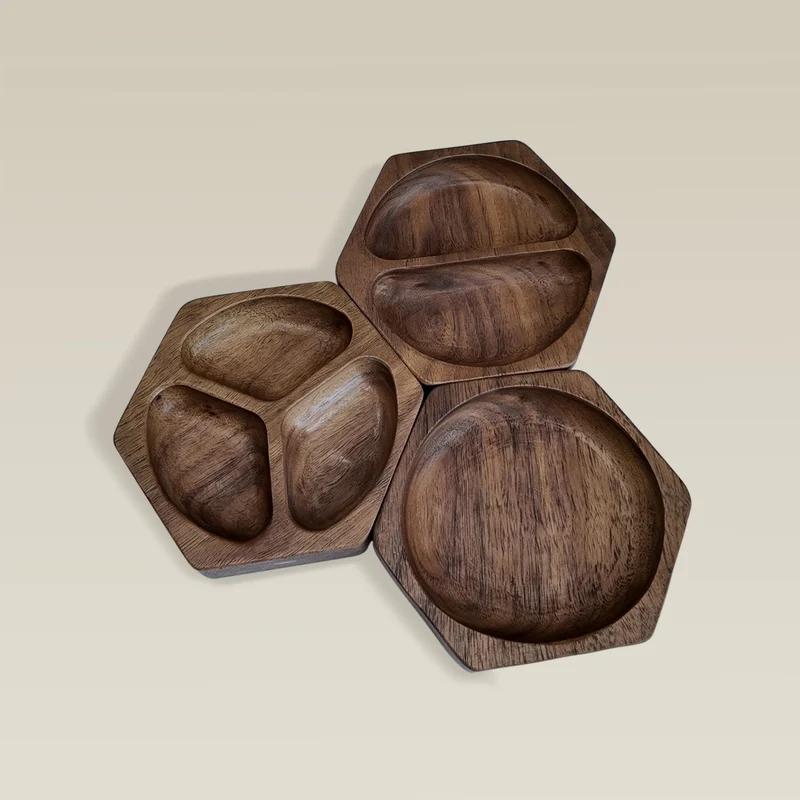 Magnetic Wood Token Trays