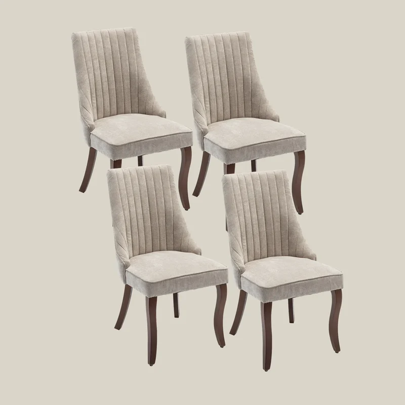 CourtBack: Flocked Linen