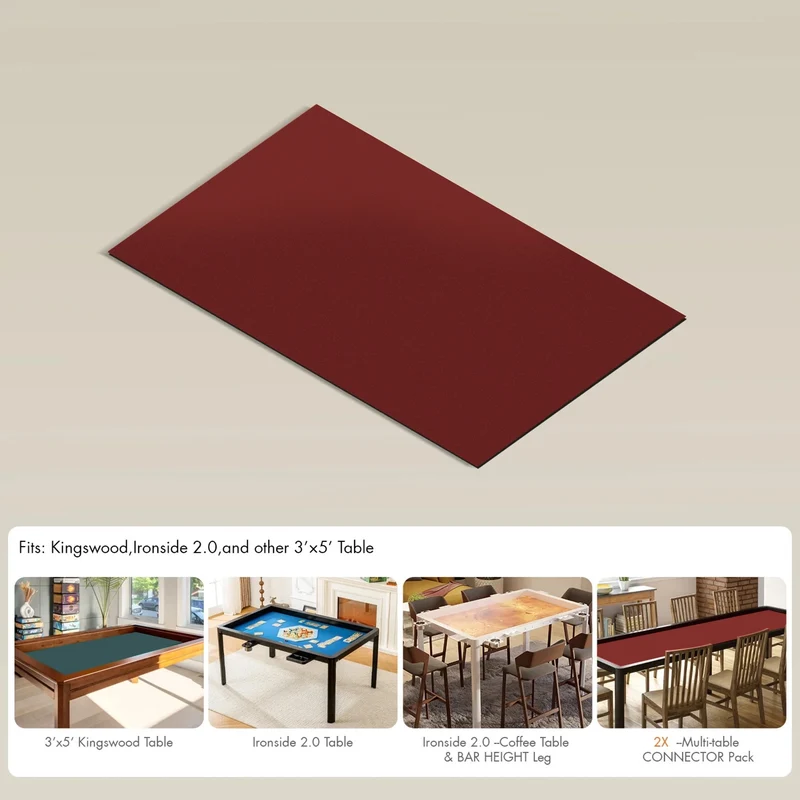 3×5' Velvet Playmat - 5mm Thick
