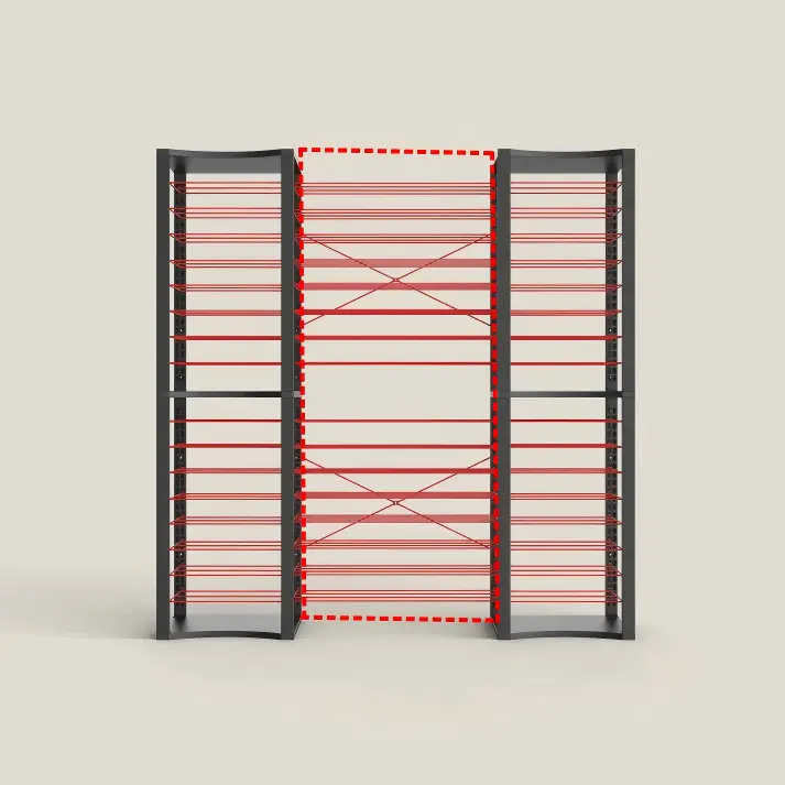 14-pack of Extra Wide Shelves (67.5 cm)